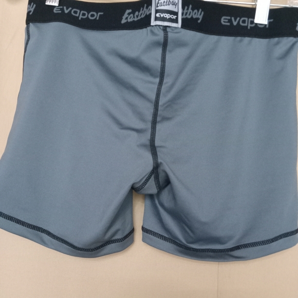 Eastbay EVAPOR Compression Men's Shorts Size L Gray - Picture 2 of 6